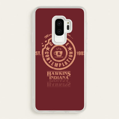 Coffee Contemplation  - Stranger Things Phone Case for Galaxy S9 Plus