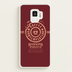 Coffee Contemplation  - Stranger Things Phone Case for Galaxy S9