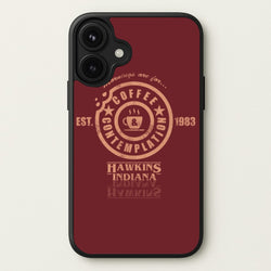 Coffee Contemplation Phone Case for iPhone 17