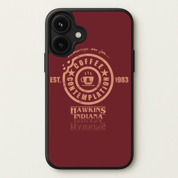 Coffee Contemplation Phone Case for iPhone 17