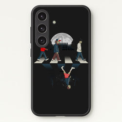 Upside Down Road  - Stranger Things Phone Case for Galaxy S24 Plus