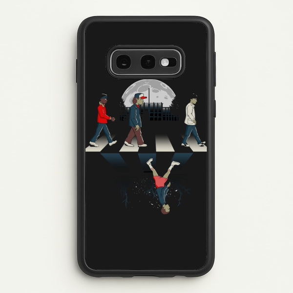 Upside Down Road  - Stranger Things Phone Case for Galaxy S10e