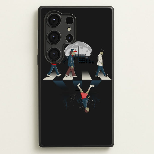Upside Down Road  - Stranger Things Phone Case for Galaxy S25 Ultra