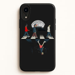 Upside Down Road  - Stranger Things Phone Case for iPhone XR