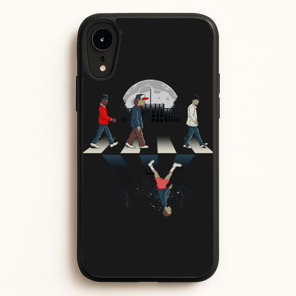 Upside Down Road  - Stranger Things Phone Case for iPhone XR