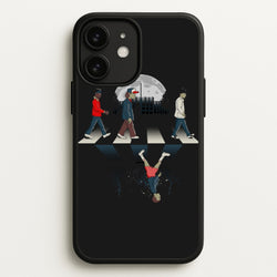 Upside Down Road  - Stranger Things Phone Case for iPhone 11
