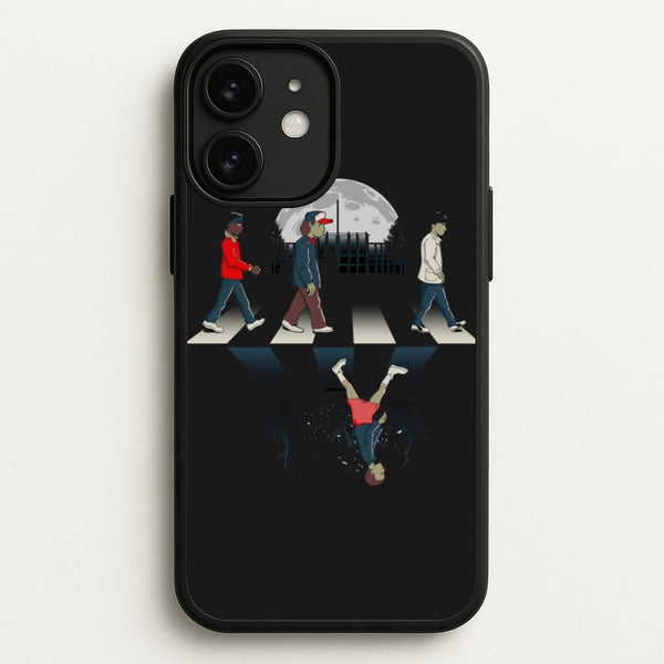 Upside Down Road  - Stranger Things Phone Case for iPhone 11