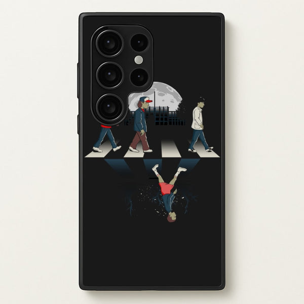 Upside Down Road  - Stranger Things Phone Case for Galaxy S24 Ultra