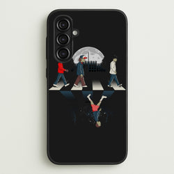 Upside Down Road  - Stranger Things Phone Case for Galaxy A16
