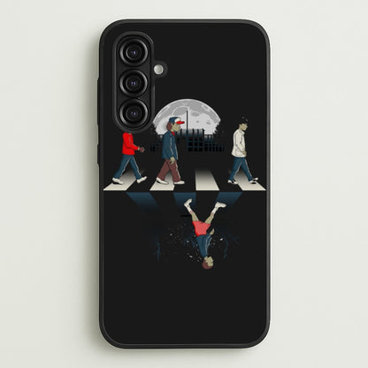 Upside Down Road  - Stranger Things Phone Case for Galaxy A16