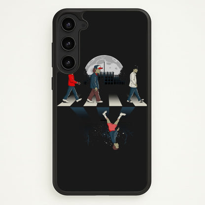 Upside Down Road  - Stranger Things Phone Case for Galaxy S23