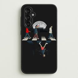 Upside Down Road  - Stranger Things Phone Case for Galaxy A14