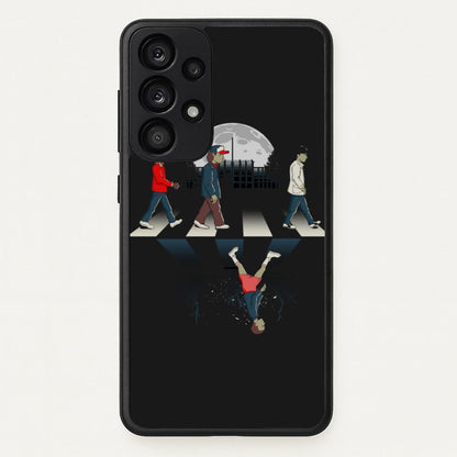 Upside Down Road  - Stranger Things Phone Case for Galaxy A53