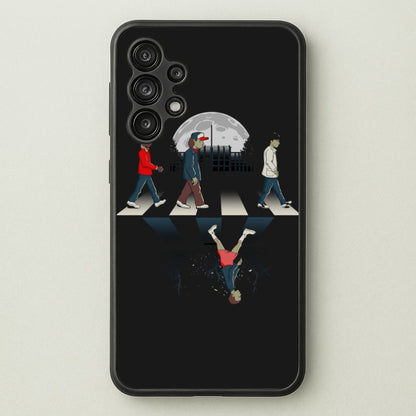 Upside Down Road  - Stranger Things Phone Case for Galaxy A13