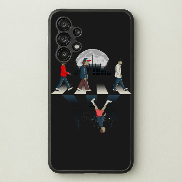 Upside Down Road  - Stranger Things Phone Case for Galaxy A13