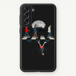 Upside Down Road  - Stranger Things Phone Case for Galaxy S21FE