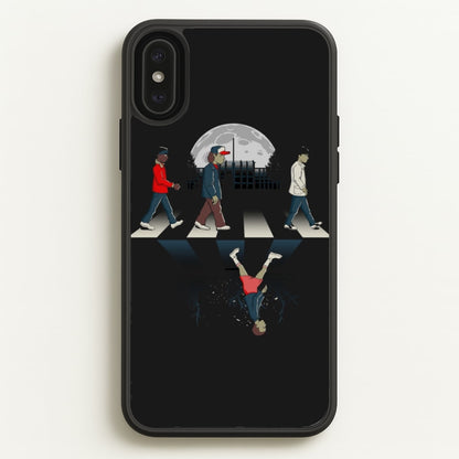 Upside Down Road  - Stranger Things Phone Case for iPhone XS Max