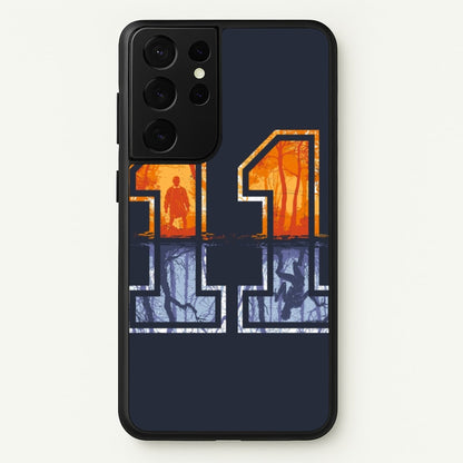 Football Eleven  - Stranger Things Phone Case for Galaxy S21 Ultra
