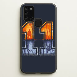 Football Eleven  - Stranger Things Phone Case for Galaxy A21s
