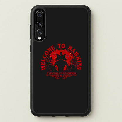 Welcome To Hawkings  - Stranger Things Phone Case for Huawei P20 Pro