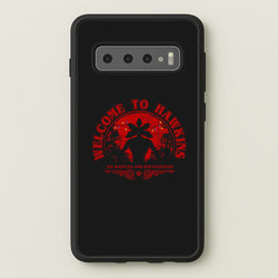 Welcome To Hawkings  - Stranger Things Phone Case for Galaxy S10 Plus