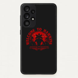 Welcome To Hawkings  - Stranger Things Phone Case for Galaxy A33