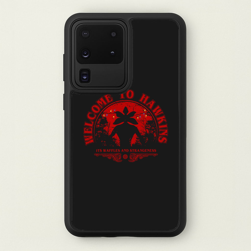 Welcome To Hawkings  - Stranger Things Phone Case for Galaxy S20 Ultra