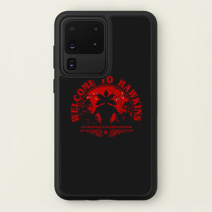 Welcome To Hawkings  - Stranger Things Phone Case for Galaxy S20 Ultra