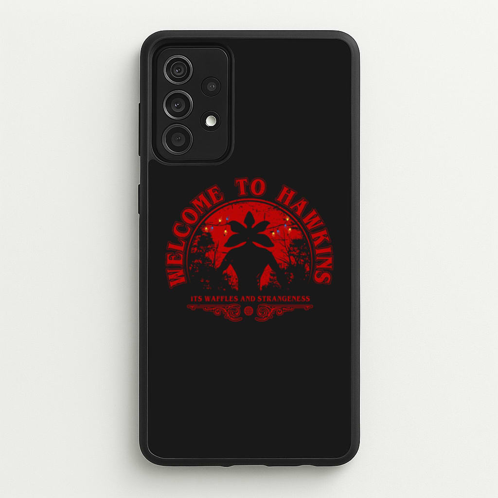Welcome To Hawkings  - Stranger Things Phone Case for Galaxy A52 / A52s