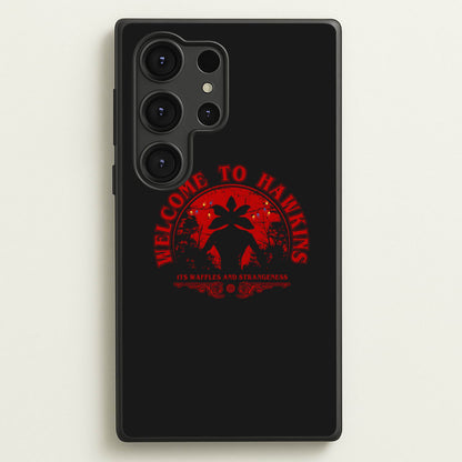 Welcome To Hawkings  - Stranger Things Phone Case for Galaxy S25 Ultra