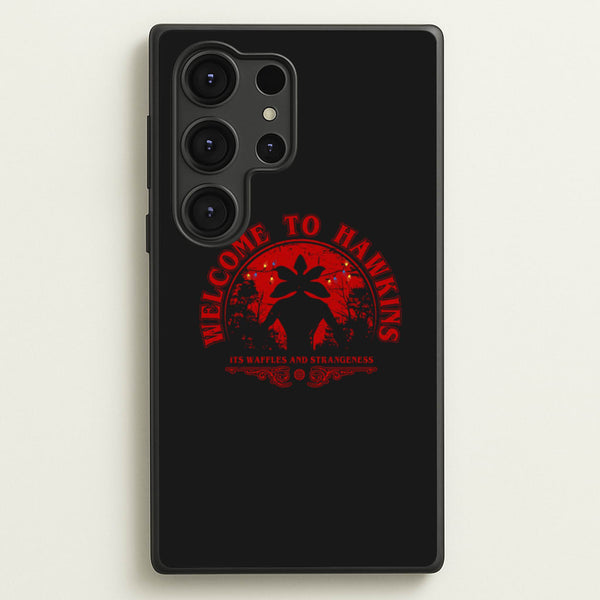 Welcome To Hawkings  - Stranger Things Phone Case for Galaxy S25 Ultra