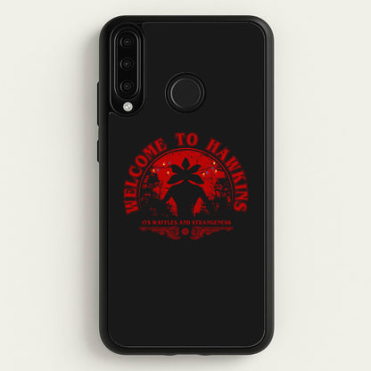 Welcome To Hawkings  - Stranger Things Phone Case for Huawei P30 Lite