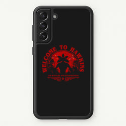 Welcome To Hawkings  - Stranger Things Phone Case for Galaxy S22 Plus
