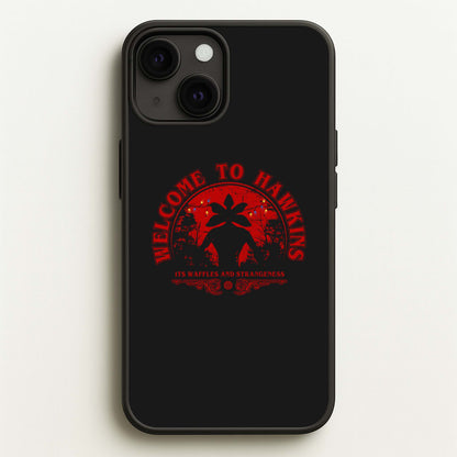 Welcome To Hawkings  - Stranger Things Phone Case for iPhone 13