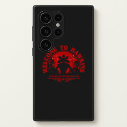 Welcome To Hawkings  - Stranger Things Phone Case for Galaxy S24 Ultra