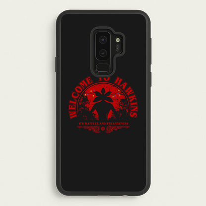 Welcome To Hawkings  - Stranger Things Phone Case for Galaxy S9 Plus