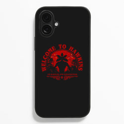 Welcome To Hawkings  - Stranger Things Phone Case for iPhone 16 Plus
