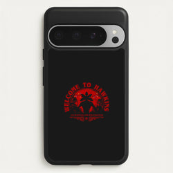 Welcome To Hawkings  - Stranger Things Phone Case for Google Pixel 9 Pro XL
