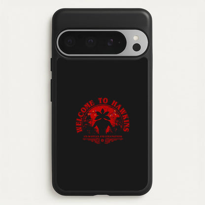 Welcome To Hawkings  - Stranger Things Phone Case for Google Pixel 9 Pro XL
