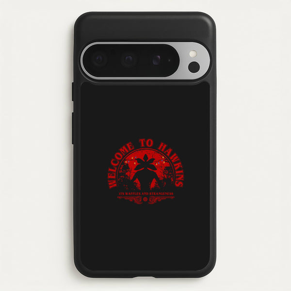 Welcome To Hawkings  - Stranger Things Phone Case for Google Pixel 9 Pro XL