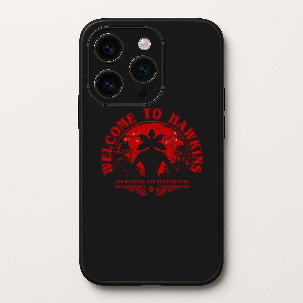 Welcome To Hawkings  - Stranger Things Phone Case for iPhone 15 Pro Max