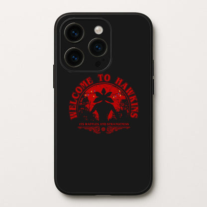 Welcome To Hawkings  - Stranger Things Phone Case for iPhone 15 Pro Max