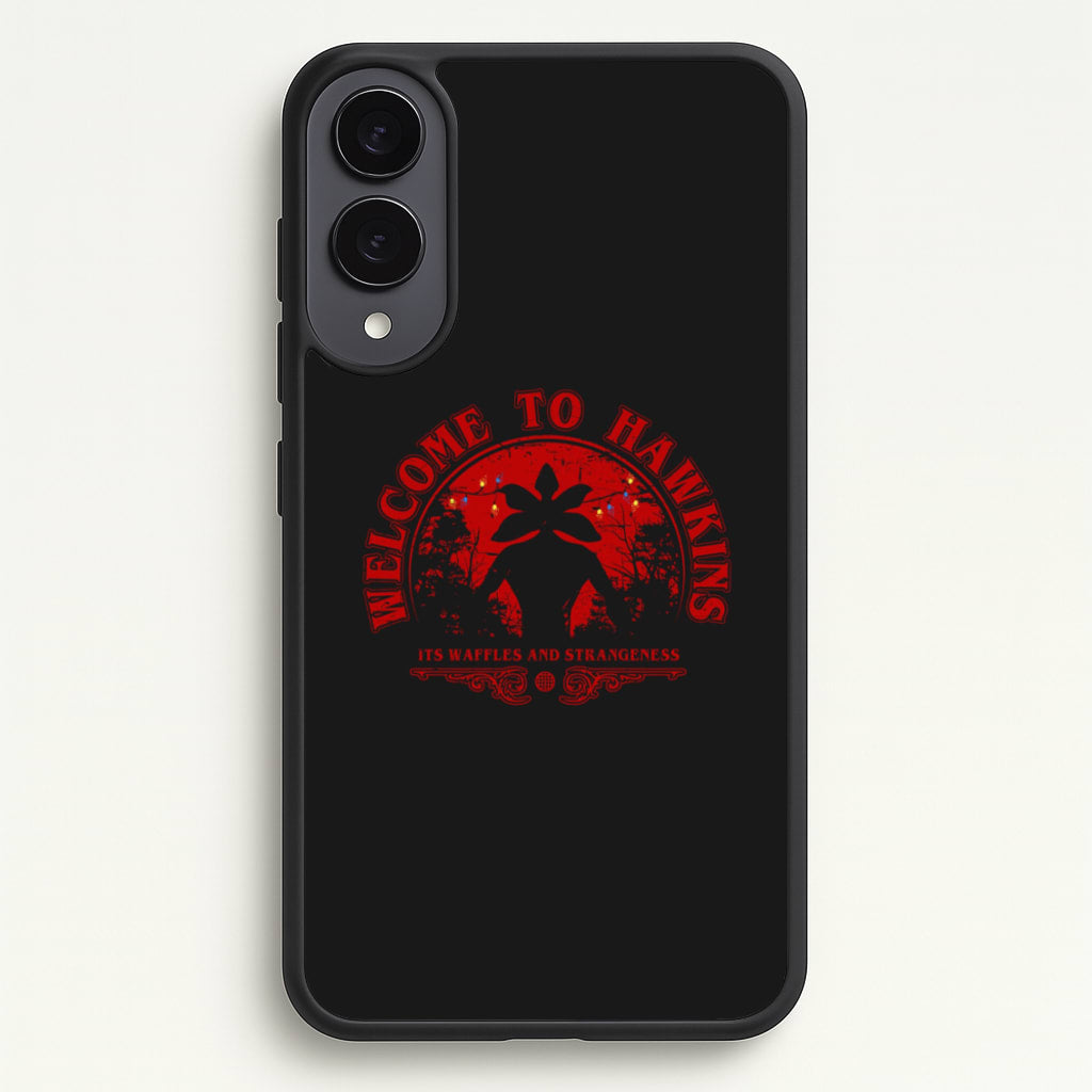 Welcome To Hawkings  - Stranger Things Phone Case for Galaxy S25 Edge
