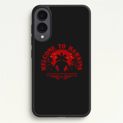 Welcome To Hawkings  - Stranger Things Phone Case for Galaxy S25 Edge