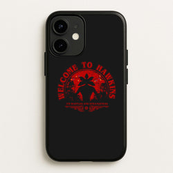 Welcome To Hawkings  - Stranger Things Phone Case for iPhone 12 / 12 Pro