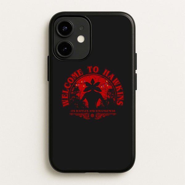 Welcome To Hawkings  - Stranger Things Phone Case for iPhone 12 / 12 Pro
