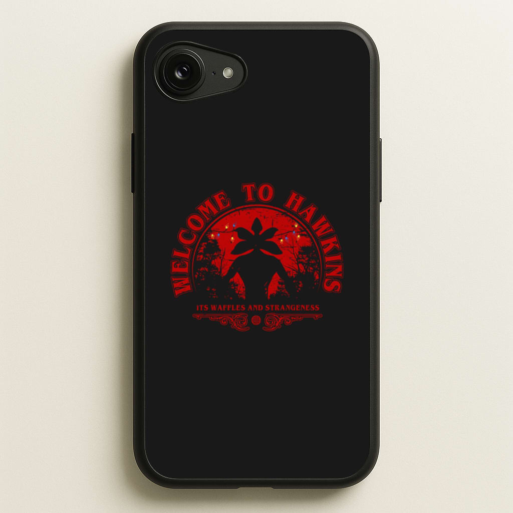 Welcome To Hawkings  - Stranger Things Phone Case for iPhone 16e
