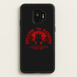 Welcome To Hawkings  - Stranger Things Phone Case for Galaxy S9
