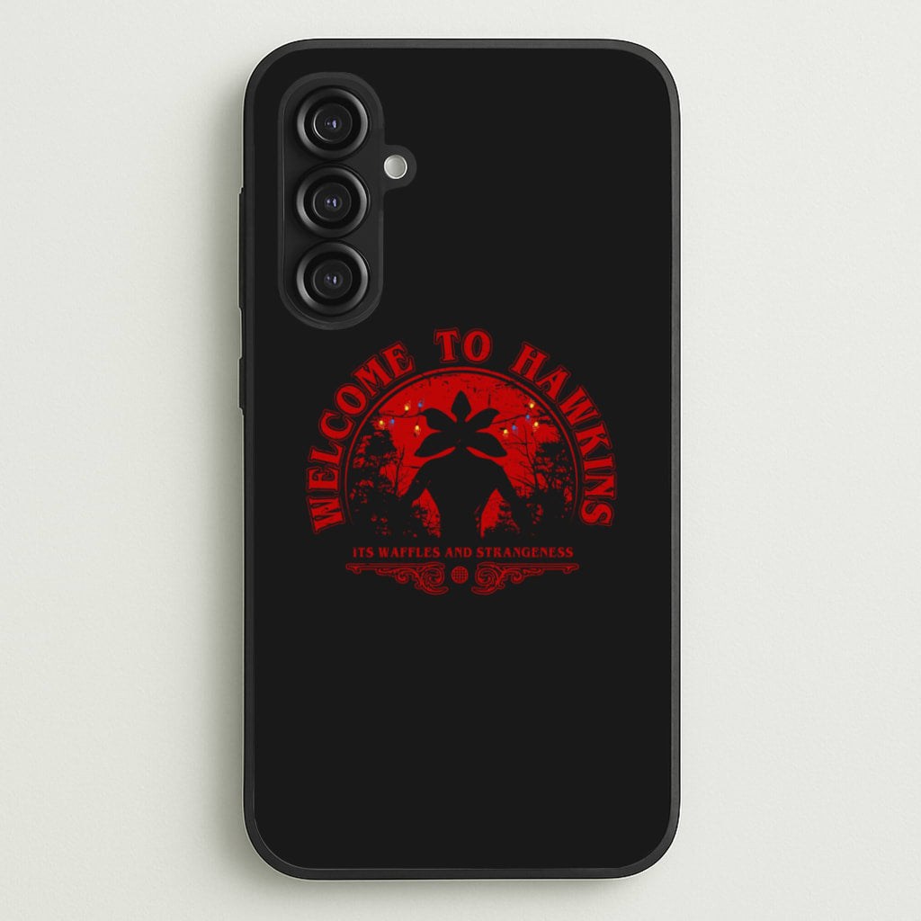 Welcome To Hawkings  - Stranger Things Phone Case for Galaxy S23FE