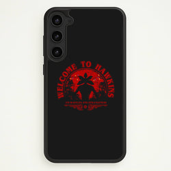 Welcome To Hawkings  - Stranger Things Phone Case for Galaxy S23